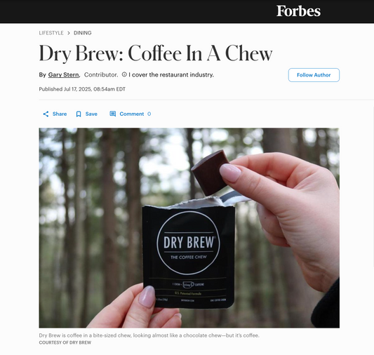 Dry Brew Forbes Article