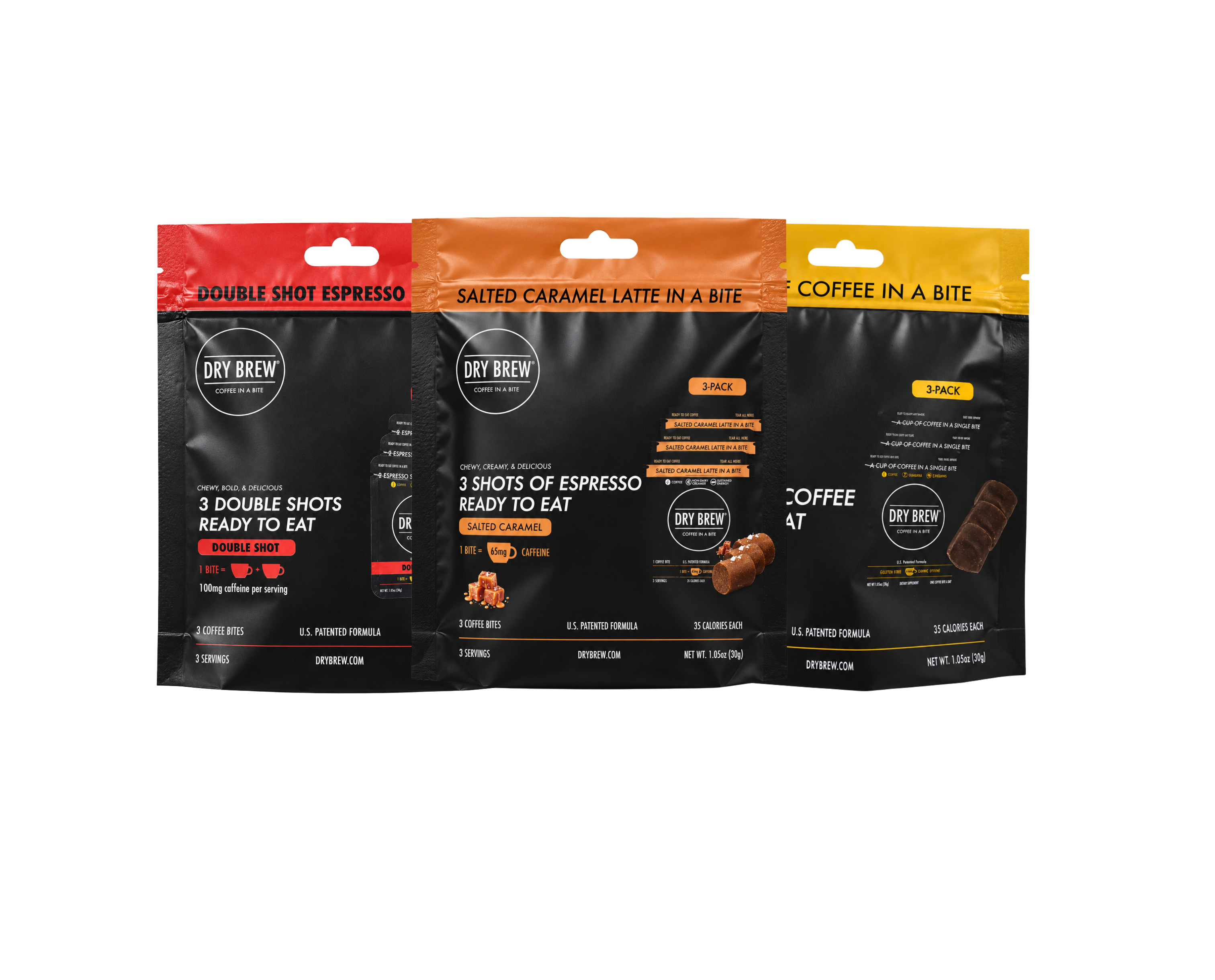Variety 9 Pack: Original, Double Shot, & Salted Caramel
