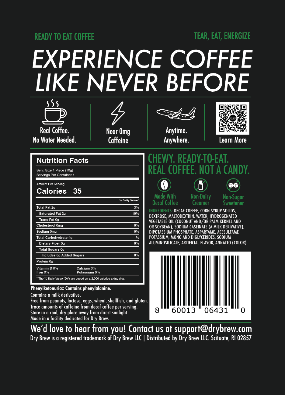 Decaf Coffee Bite