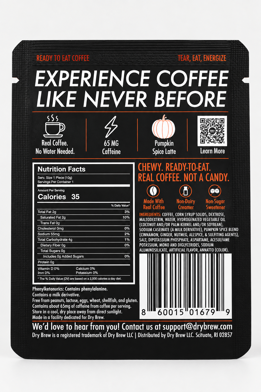 Pumpkin Spice Latte Bite