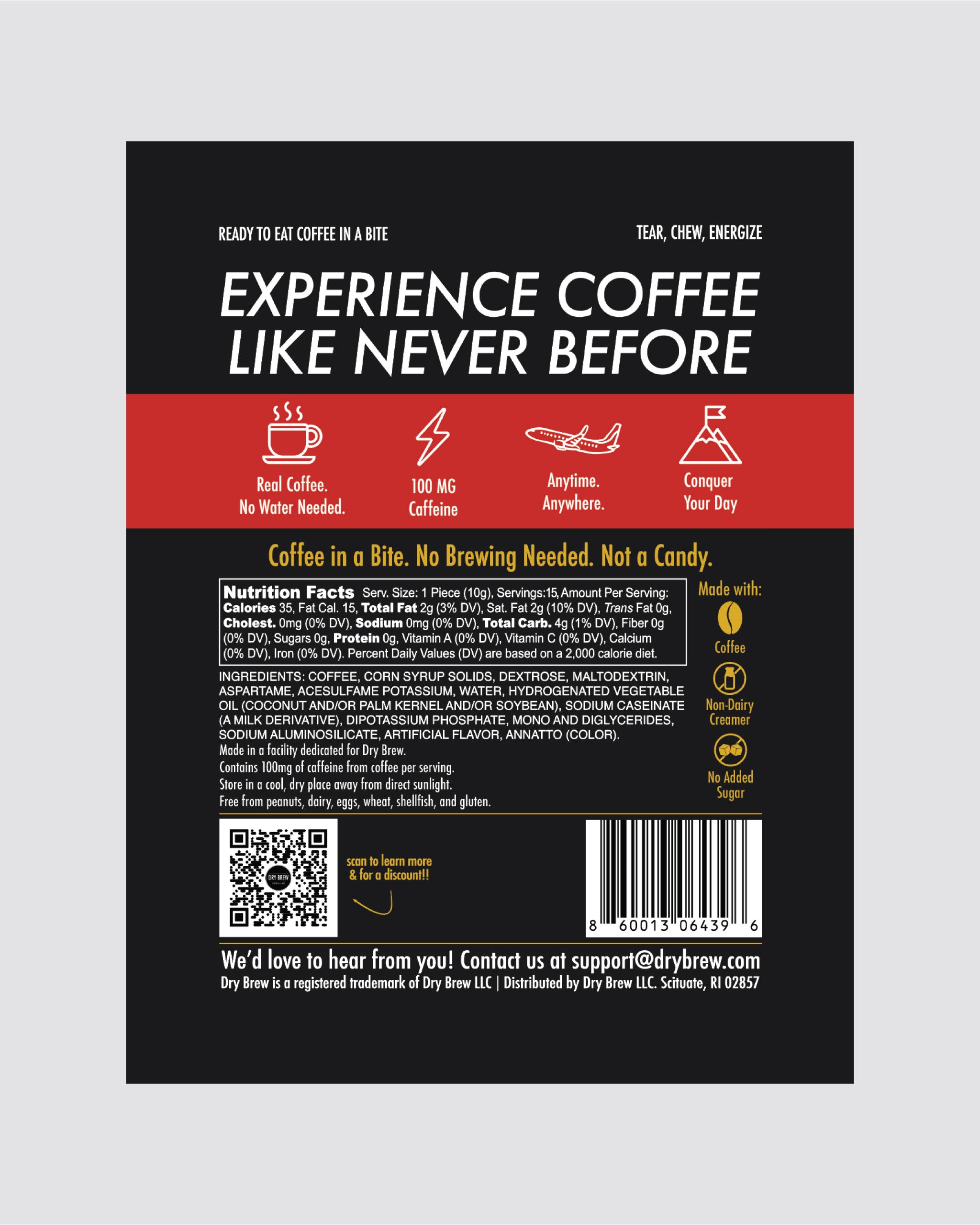 Double Shot Retail Carton - 15 Bites