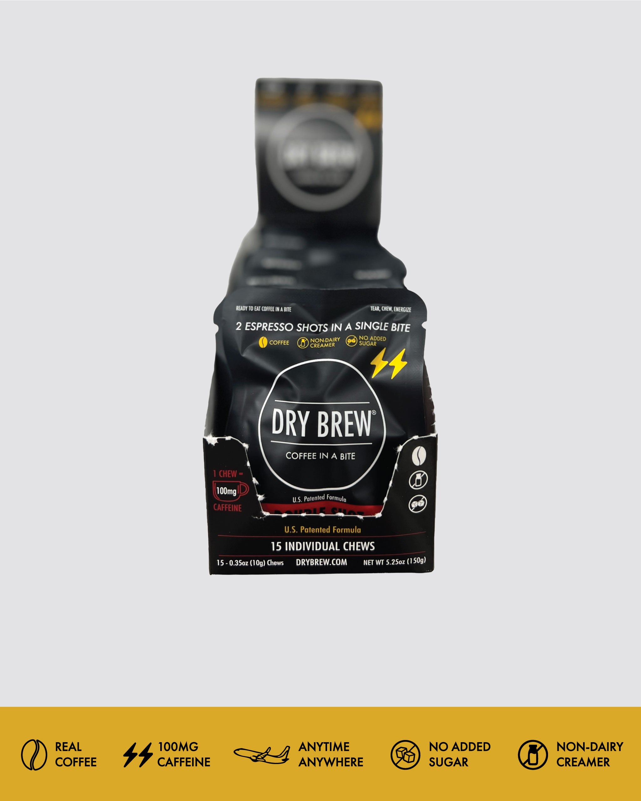 Double Shot Retail Carton - 15 Bites