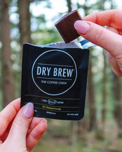 Dry Brew OG Adventure Coffee Pack – 21 portable caffeine chews for hikers and athletes.