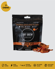 Dry Brew Pumpkin Spice coffee bite