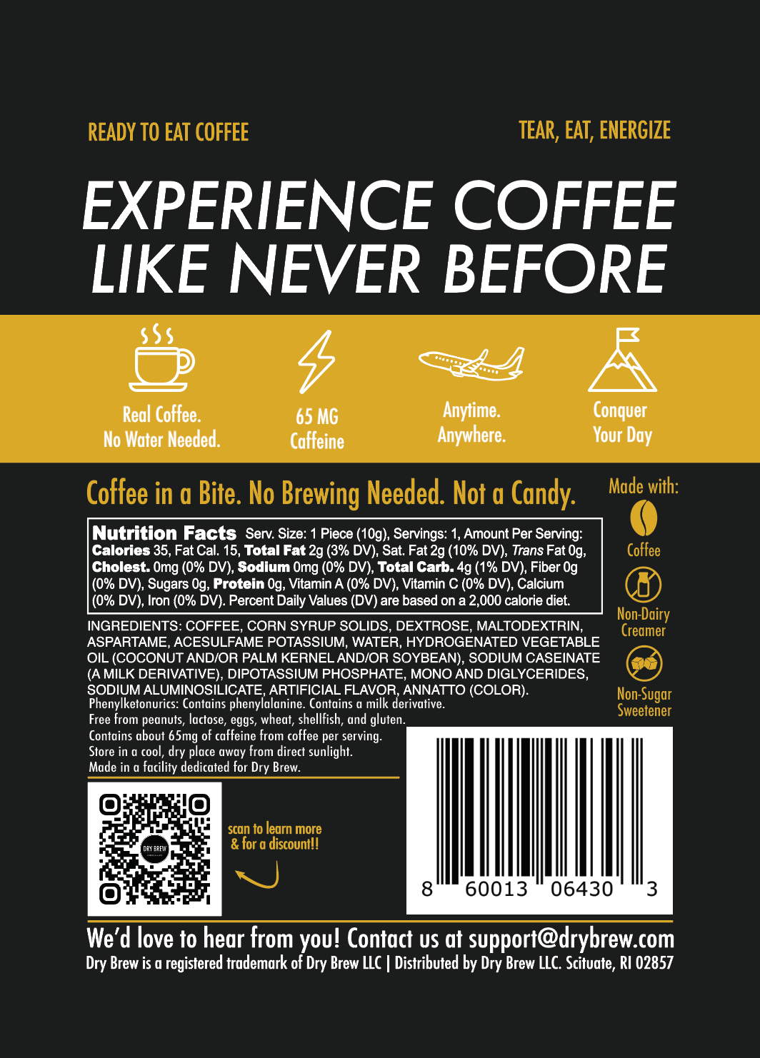 3 Pack Sampler with Decaf - 9 Bites